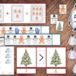 Winter Wonderland Preschool Math Extravaganza Unlocking Math Magic in a Snowy Adventure