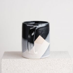 Winter’s Embrace Handcrafted Stoneware Mug for 17oz of Cozy Warmth