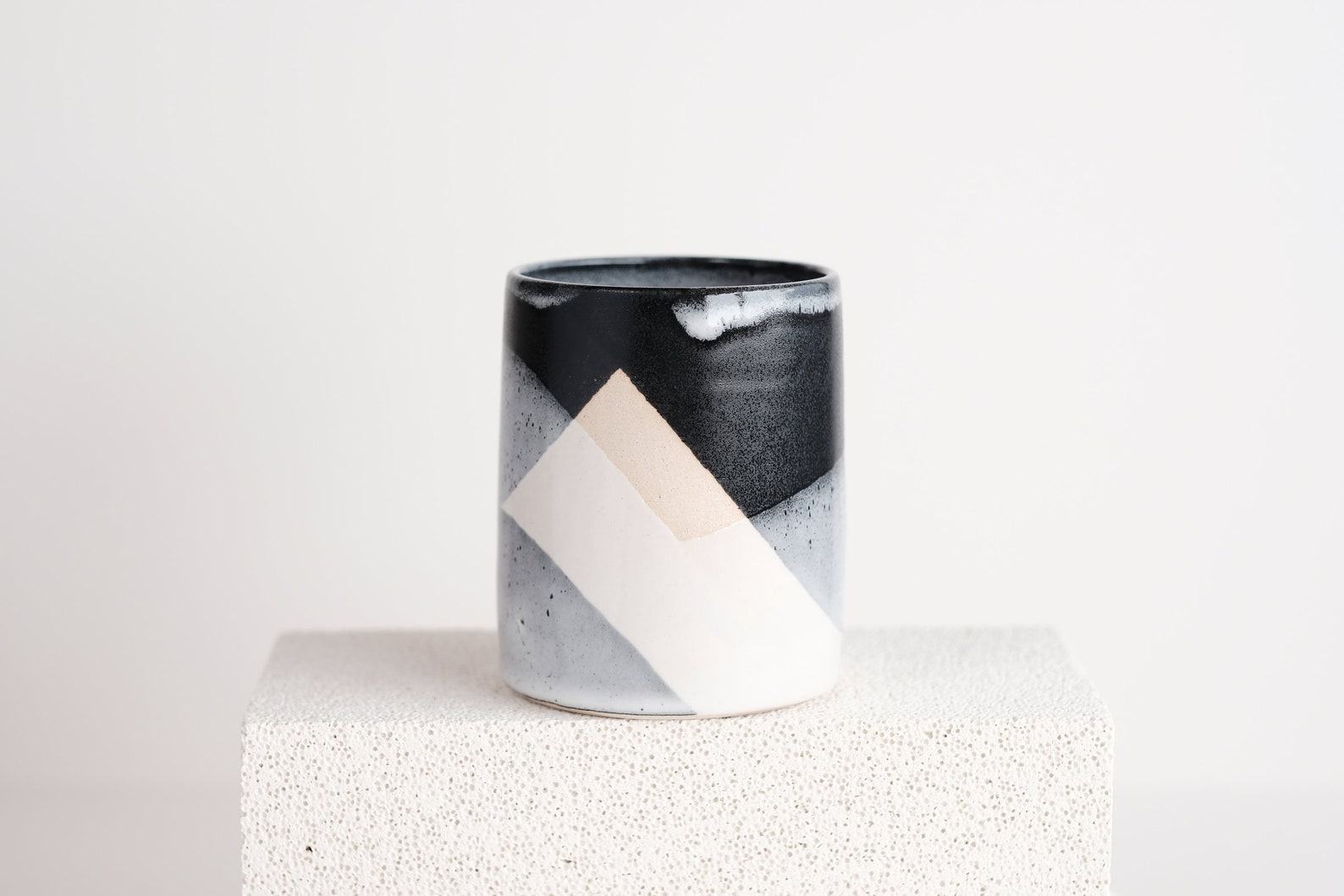 Winter’s Embrace Handcrafted Stoneware Mug for 17oz of Cozy Warmth - Image 5