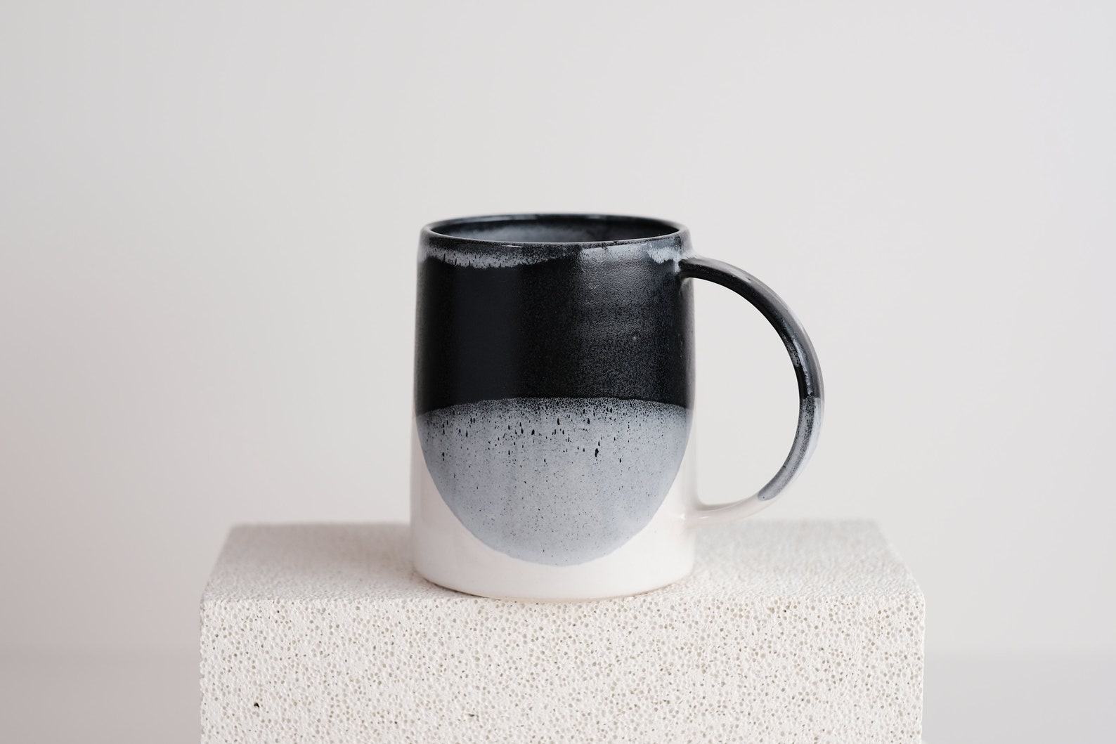 Winter’s Embrace Handcrafted Stoneware Mug for 17oz of Cozy Warmth - Image 4