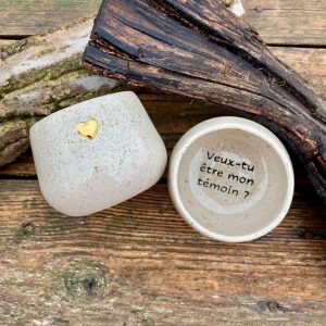 Witness Mug A Golden Keepsake to Cherish Your Unforgettable Day