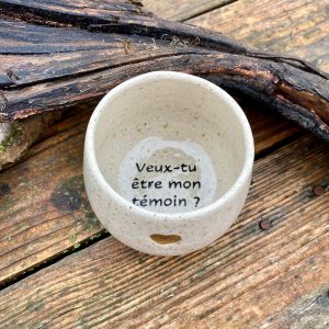 Witness Mug A Golden Keepsake to Cherish Your Unforgettable Day