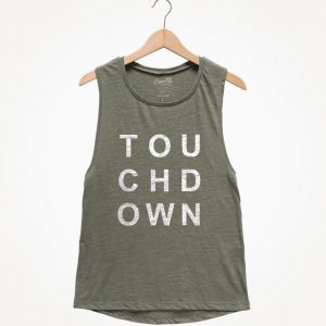 Women’s Football Tank Top Touchdown-Ready Style for Game Day and Beyond