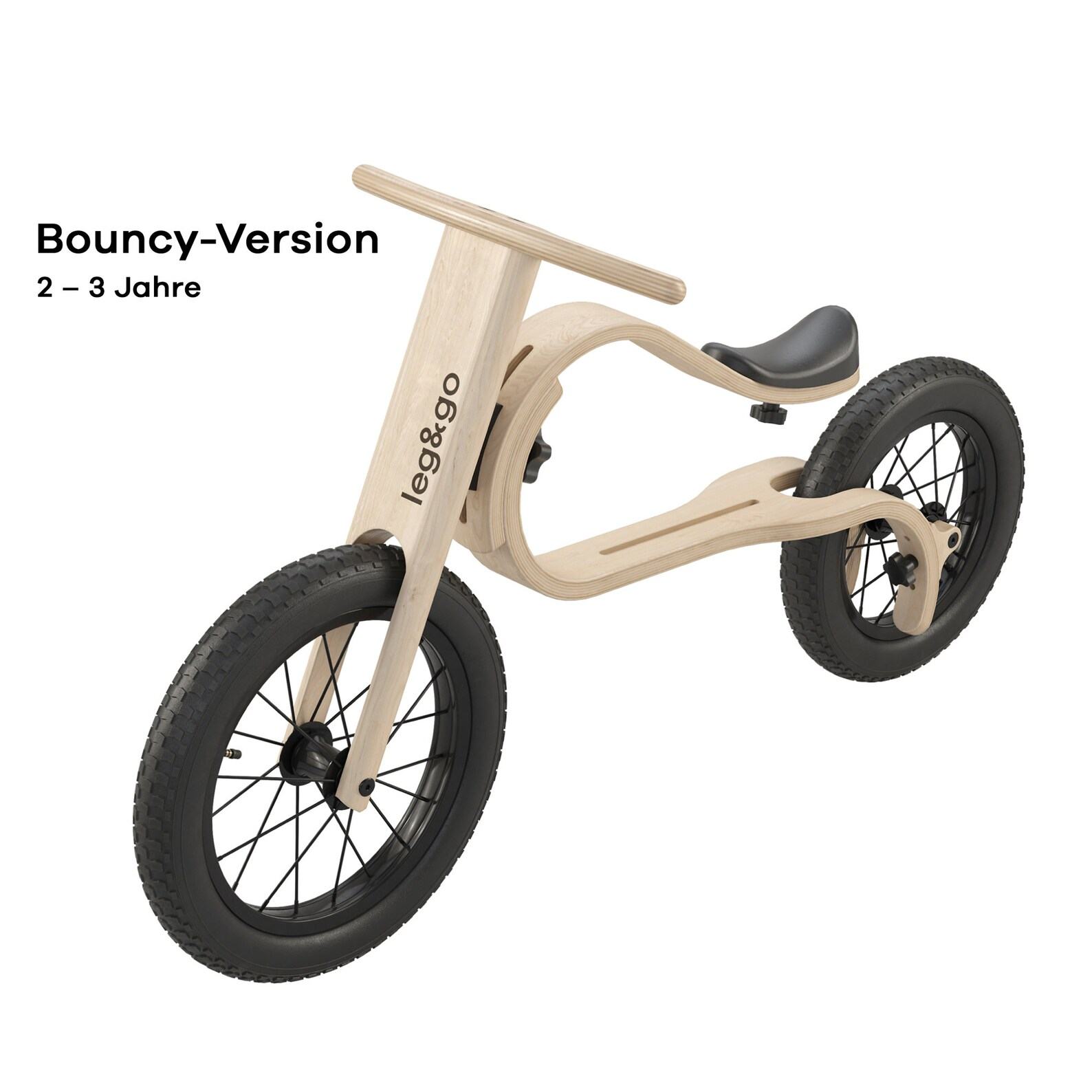 Wooden Balance Bike 12″ The Perfect First Ride for Toddlers and Kids