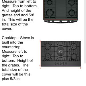 Wooden Stove Cover Noodle Board – Farmhouse Stove Top Tray – Serving & Cutting Board – Gas & Electric Stove Protector