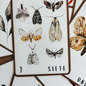 Woodland Wonders Spanish Number Flashcards for Early Learning