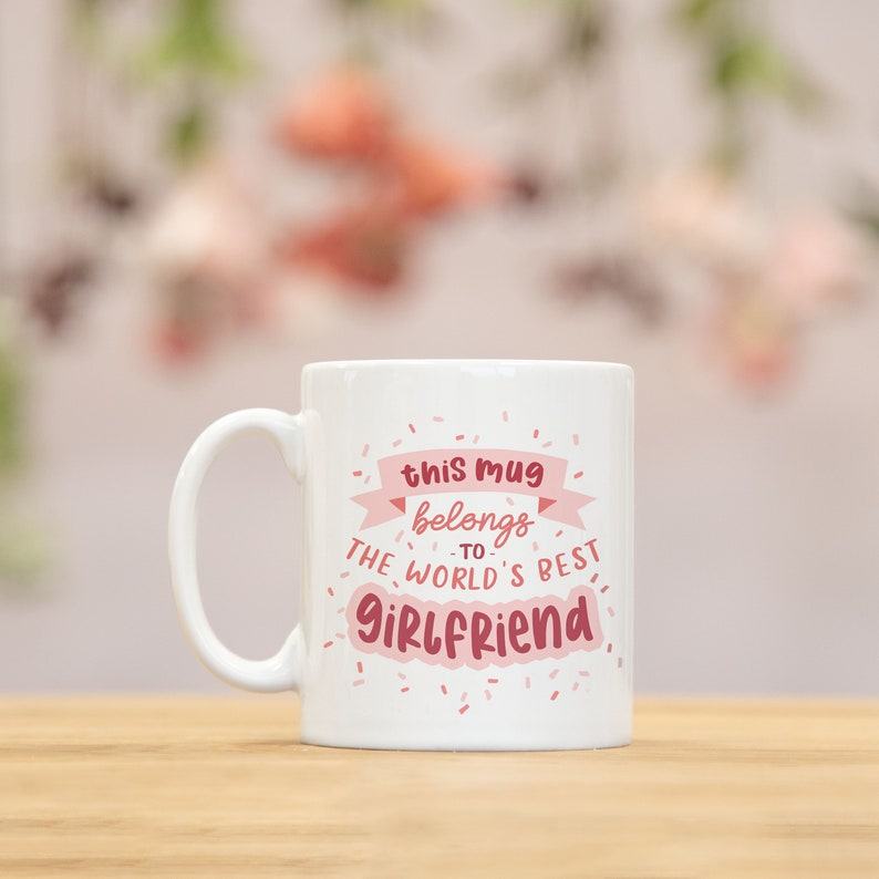 World’s Best Girlfriend Mug Express Your Love with the Interesting  Item