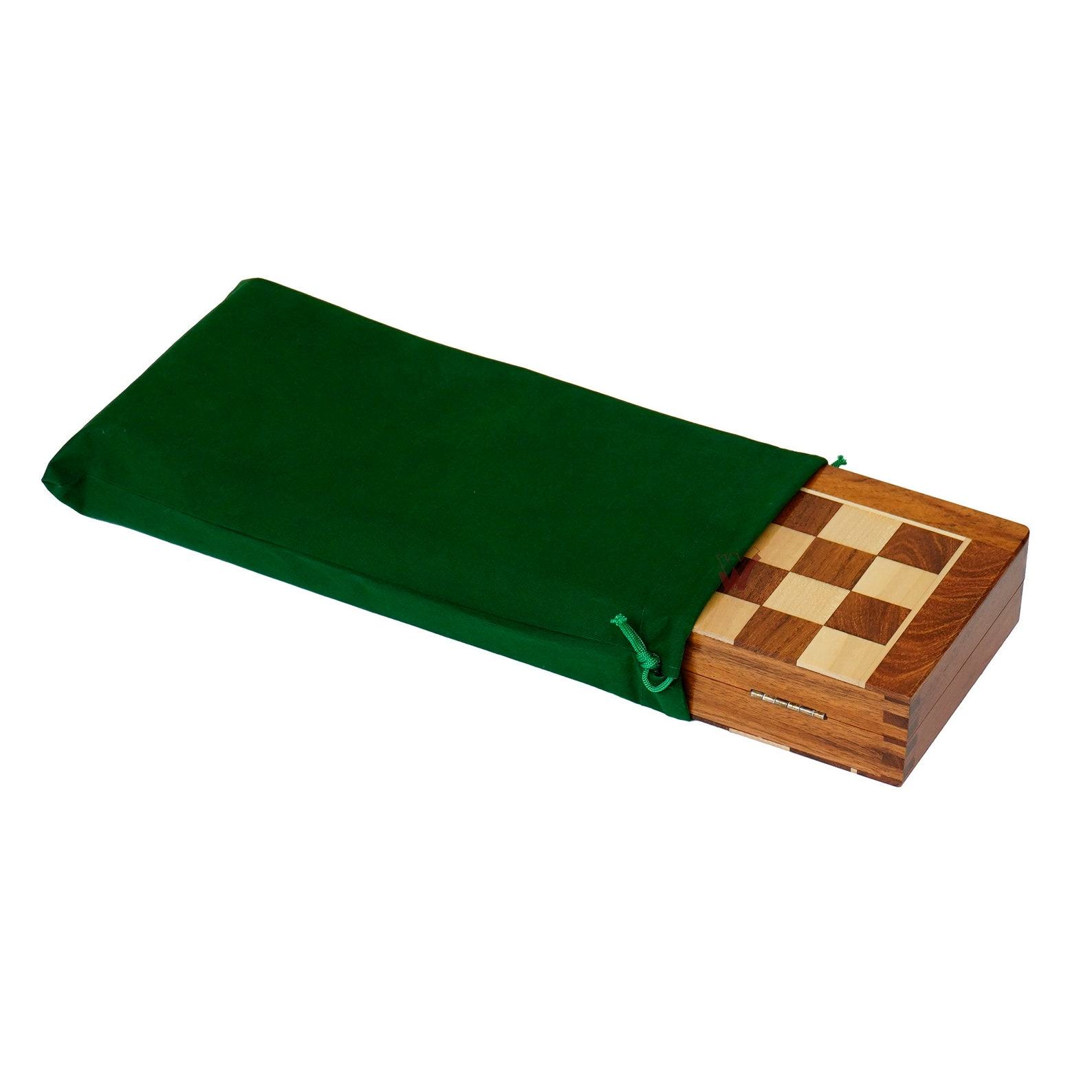Wrightwood Personalized Foldable Magnetic Travel Chess Set with Storage Elevate Your Travel Games