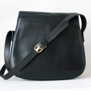 Yves Saint Laurent Timeless Black Leather Shoulder Bag – Vintage Luxury, Modern Elegance