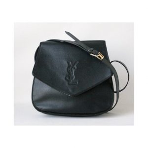 Yves Saint Laurent Timeless Black Leather Shoulder Bag – Vintage Luxury, Modern Elegance
