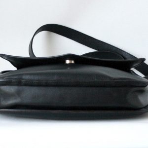 Yves Saint Laurent Timeless Black Leather Shoulder Bag – Vintage Luxury, Modern Elegance
